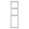 Swartland Kenzo Sidelight 2V White 600 x 2100 mm Swartland Kenzo Sidelight 2V White 600 x 2100 mm — Builders Store SA