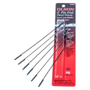 Tork Craft 3 x Pinned Scroll Saw Blades â€” Builders Store SA