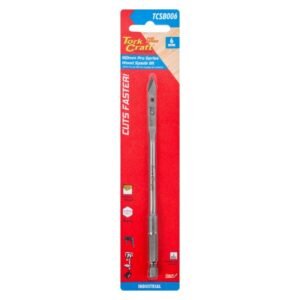 Tork Craft Pro Series Spade Drill Bit 150 x 6 mm Tork Craft Pro Series Spade Drill Bit 150 x 6 mm — Builders Store SA