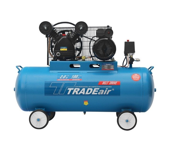 Tradeair MCFRC221 V Head Belt Drive Compressor 1500 W