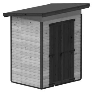 Upyard Treated Wooden Garden Shed and Storage Medium Grey 16 â€” Builders Store SA