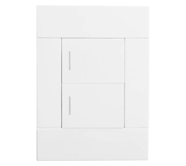 Veti 2VWR122C2 2 Lever 2 Way Switch White â€” Builders Store SA