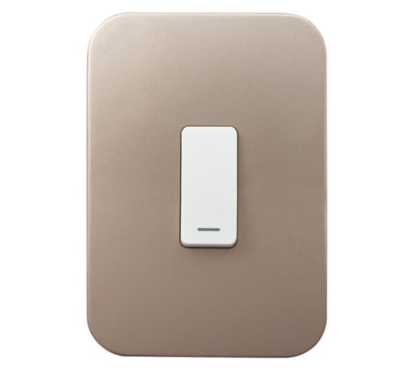 Veti Switch 1Lever 2way WhiteChampagne â€” Builders Store SA