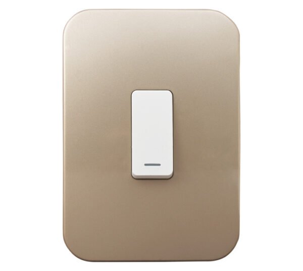 Veti Switch 1Lever WhiteChampagne Veti Switch 1Lever WhiteChampagne — Builders Store SA
