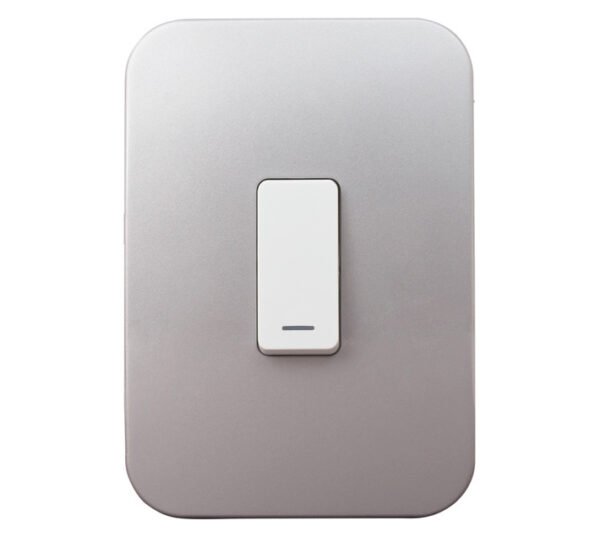 Veti Switch 1Lever WhiteSilver Veti Switch 1Lever WhiteSilver — Builders Store SA
