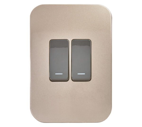 Veti Switch 2Lever BlackBronze â€” Builders Store SA