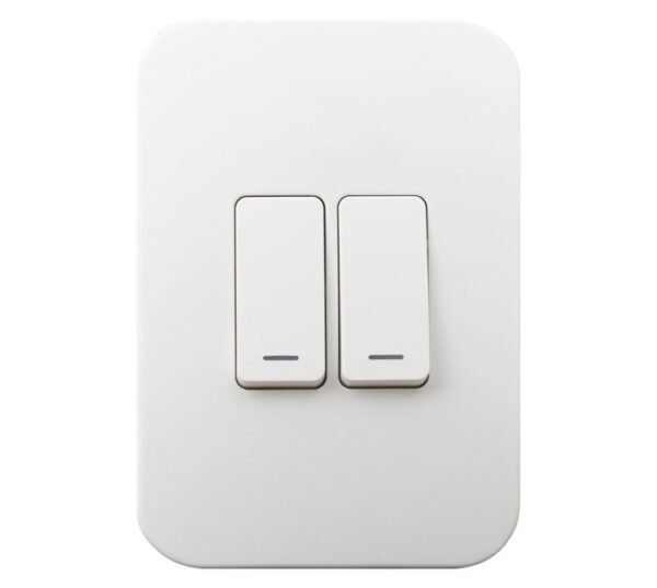 Veti Switch 2Lever White Veti Switch 2Lever White — Builders Store SA
