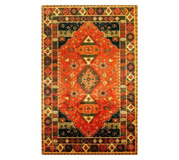 Waltex Velva Plush Rug Red 1100 x 700 mm â€” Builders Store SA