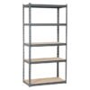 Wildberry 5 Tier MDF Metal Stand Grey â€” Builders Store SA