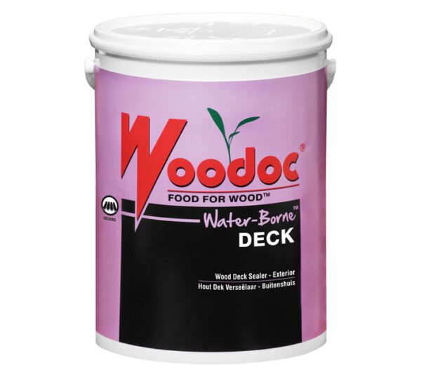 Woodoc WaterBorne Deck Sealant Mahogany 5 L â€” Builders Store SA