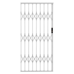 Xpanda AluGlide Security Gate 1000 x 2150 mm Aluminium Slaml Xpanda AluGlide Security Gate 1000 x 2150 mm Aluminium Slaml — Builders Store SA