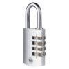 Yale Aluminium Combination Padlock Silver 38 mm â€” Builders Store SA