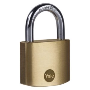 Yale Brass Padlock 40 mm â€” Builders Store SA