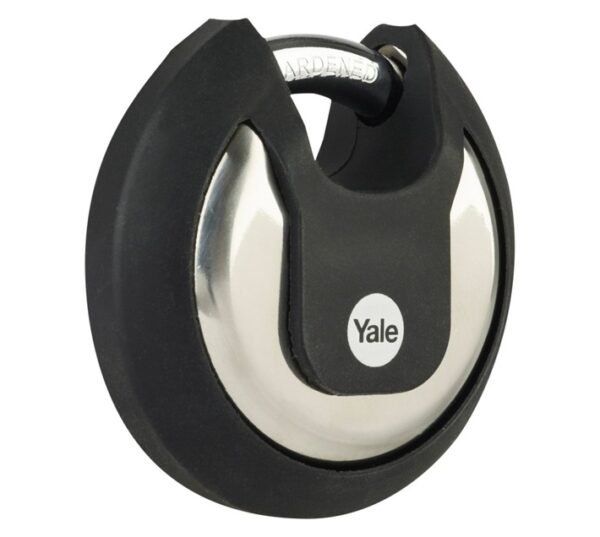 Yale Closed Shackle Stainless Steel Padlock 70 mm Yale Closed Shackle Stainless Steel Padlock 70 mm — Builders Store SA