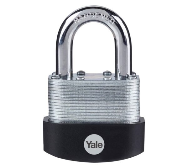 Yale Laminated Steel Padlock 60 mm â€” Builders Store SA