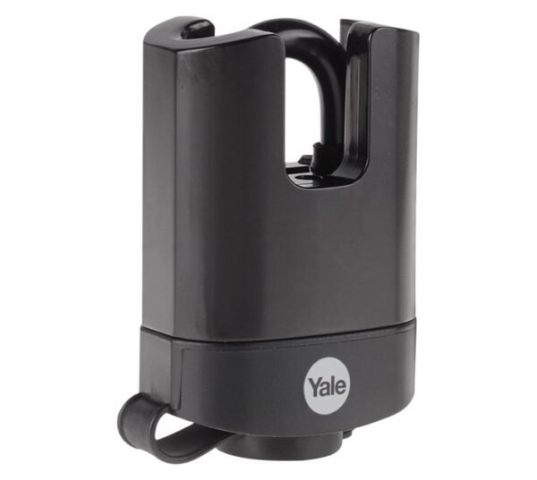 Yale Weatherproof Closed Shackle Padlock Black 51 mm â€” Builders Store SA