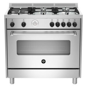 La Germania Americana 5 Burner Full Gas Stove 900 mm Stainle La Germania Americana 5 Burner Full Gas Stove 900 mm Stainle — Builders Store SA